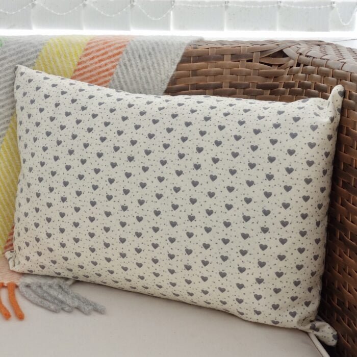 Cream Appliqué oblong Cushion: Dog & Toys - Image 4