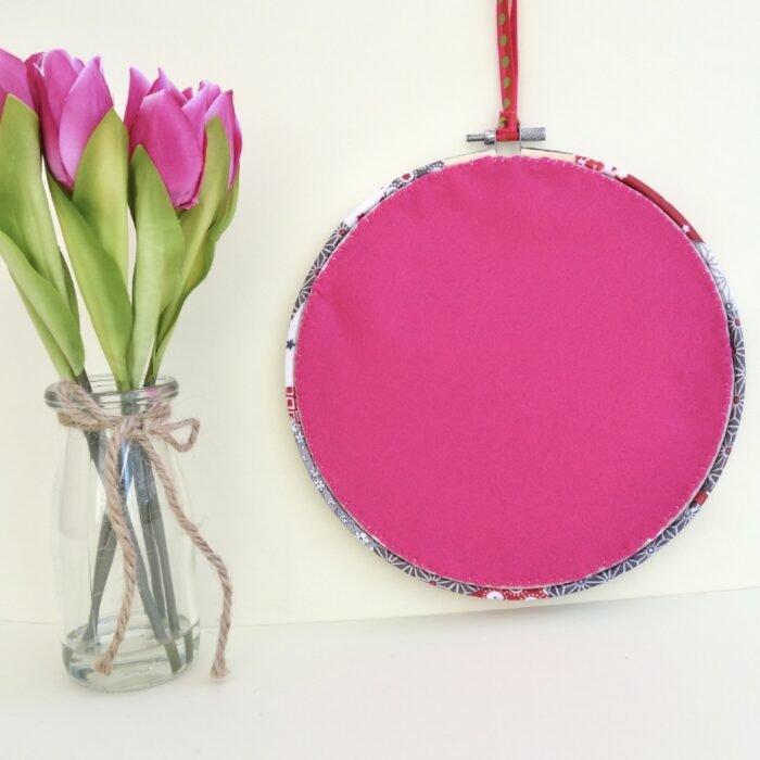 Embroidery Hoop Art 20cm: Peace Heart - Image 4
