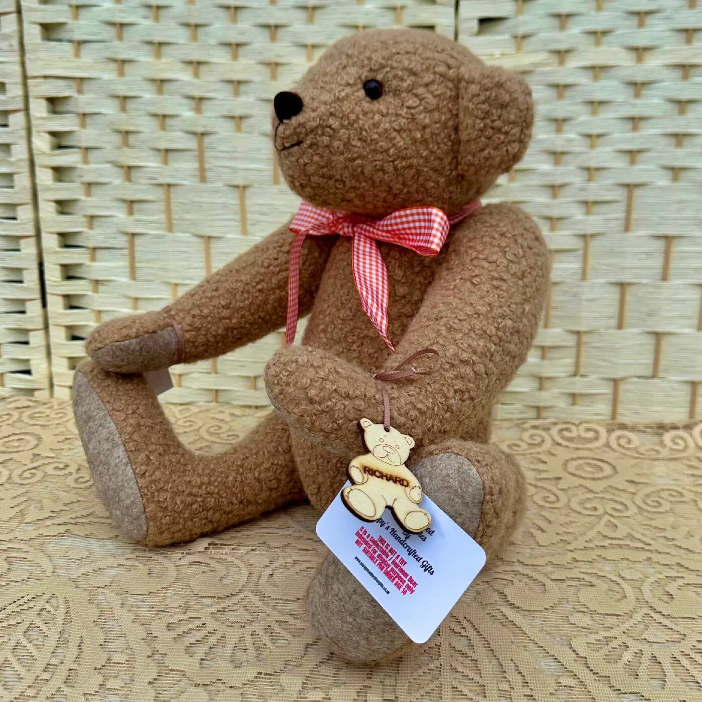 Collectable Artist Bear: Richard 50cm - Image 4