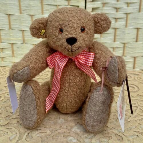 Ralph: 32cm Artist Bear in Beige Felt backed Boucle