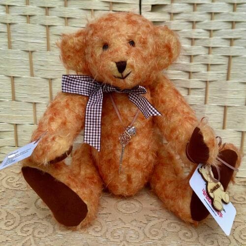 Charles: 42cm Artist Bear in Marmalade Ratinee Mohair