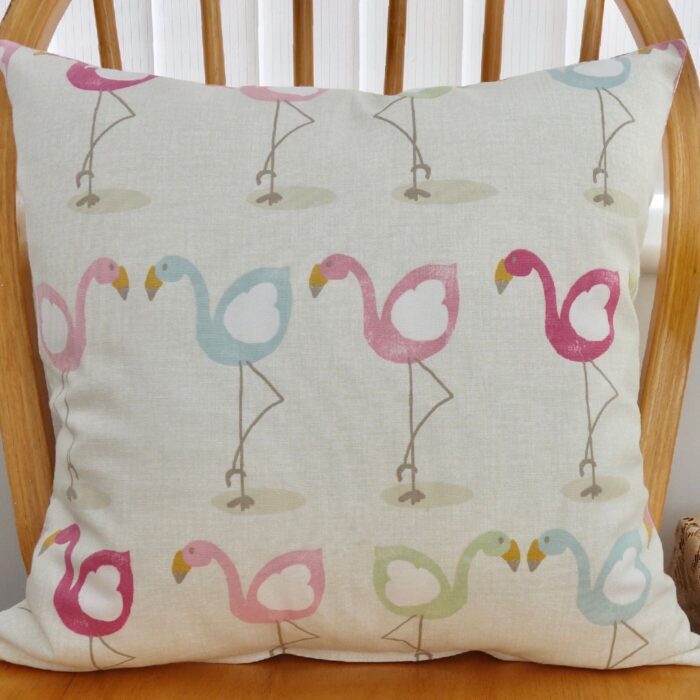 Flamingo: Scatter Cushion 43cm, with pad - Image 2