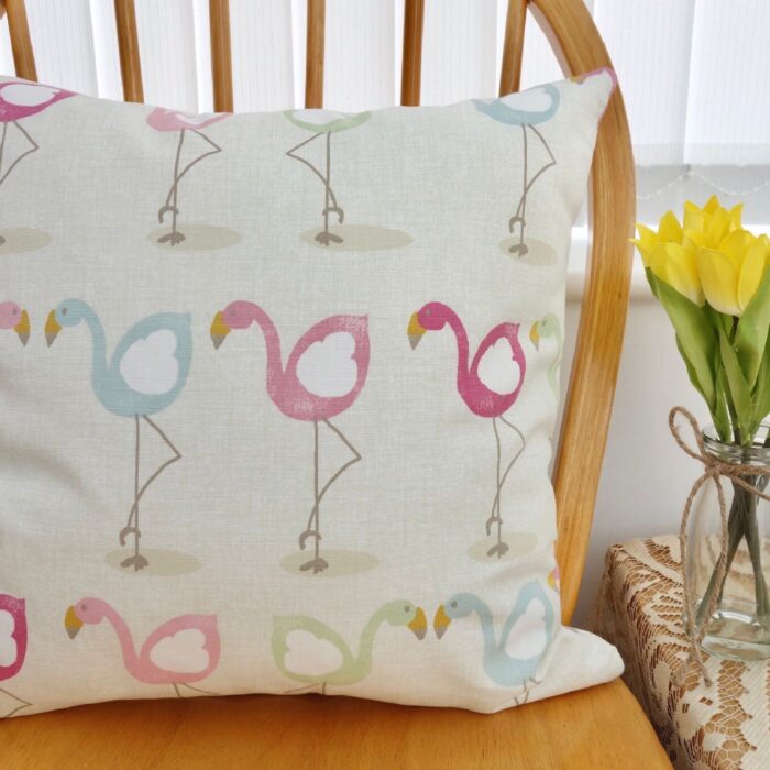 Flamingo: Scatter Cushion 43cm, with pad - Image 3