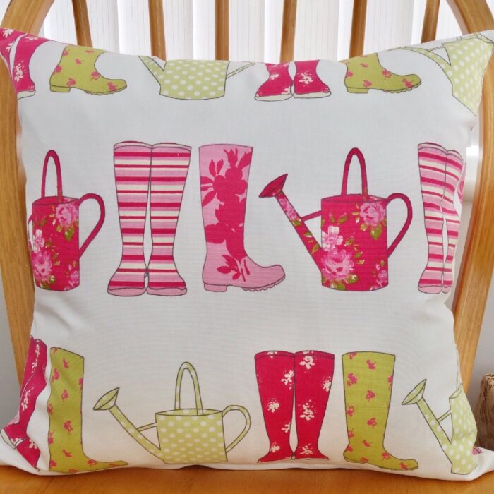 Wellies: Scatter Cushion 43cm, with pad - Image 2