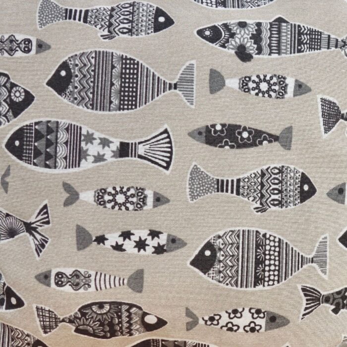 Fish: Sofa Pillow 17”(43cm) Square Decorative Feature Cushion - Image 4