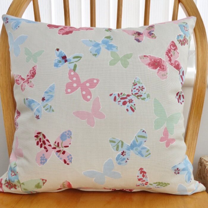 Butterflies: Scatter Cushion 43cm, with pad - Image 2