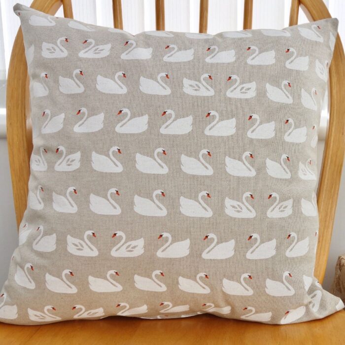 Swan: Scatter Cushion 43cm, with pad - Image 2