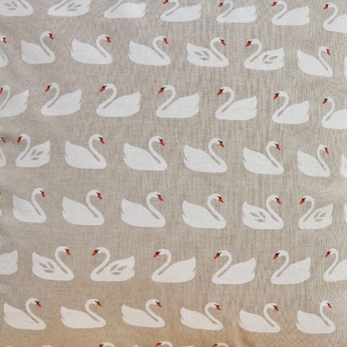 Swan: Scatter Cushion 43cm, with pad - Image 4