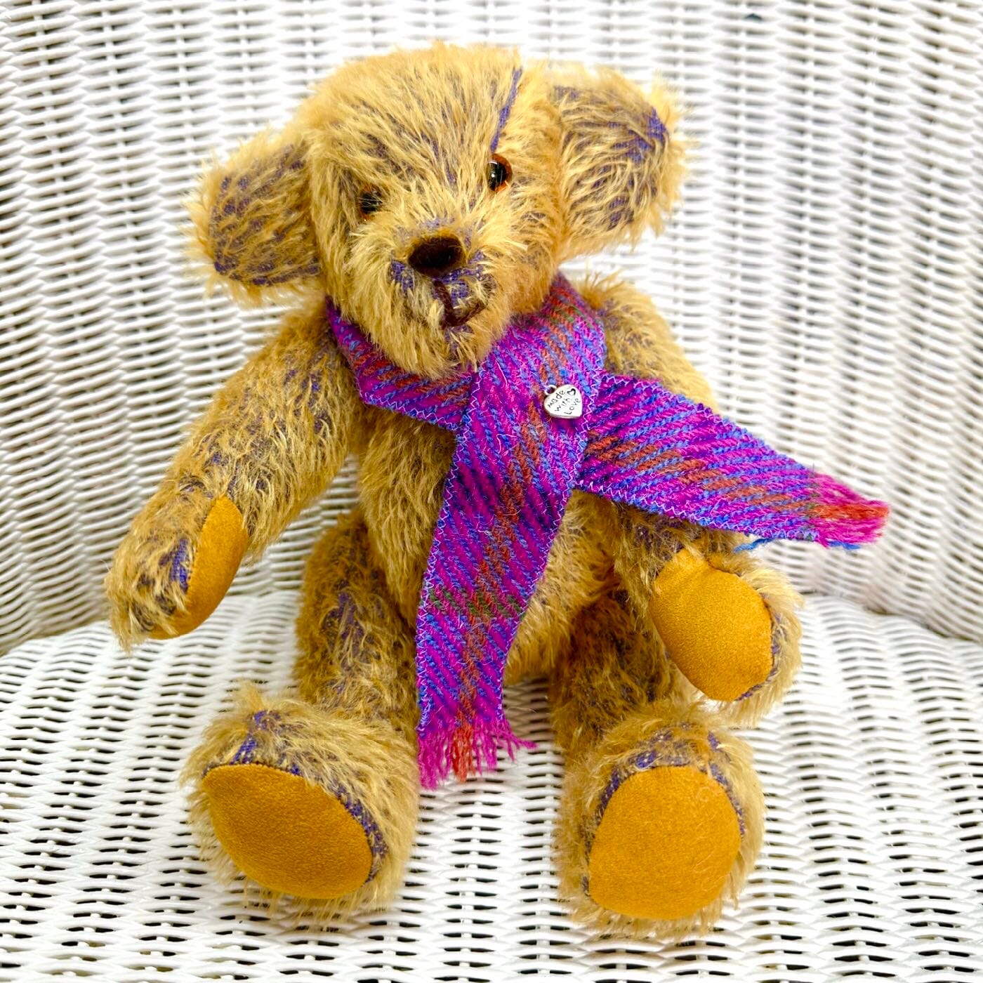 Kirk: Mohair Artist Bear, Collectable Teddy Bear 25cm