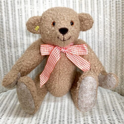 Ralph: Collectable Artist Bear 32cm, in Beige Boucle fabric