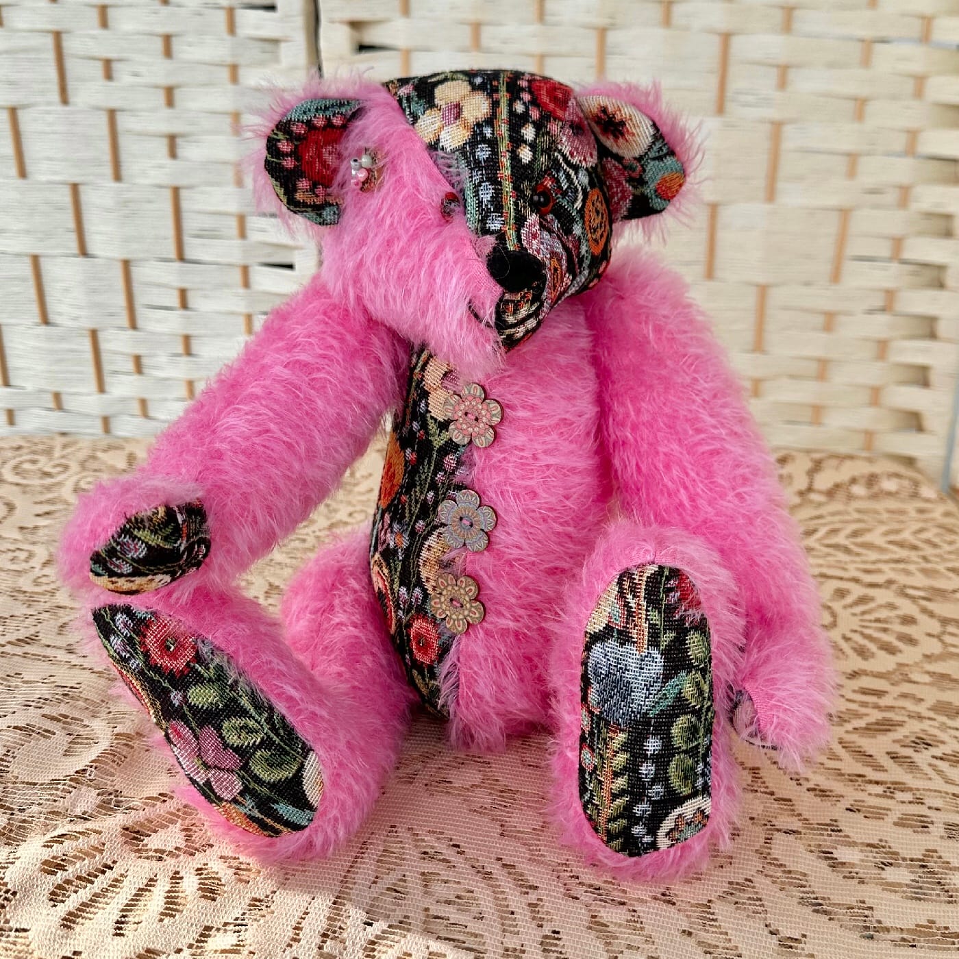 Mohair Artist Bear Phoebe 40cm