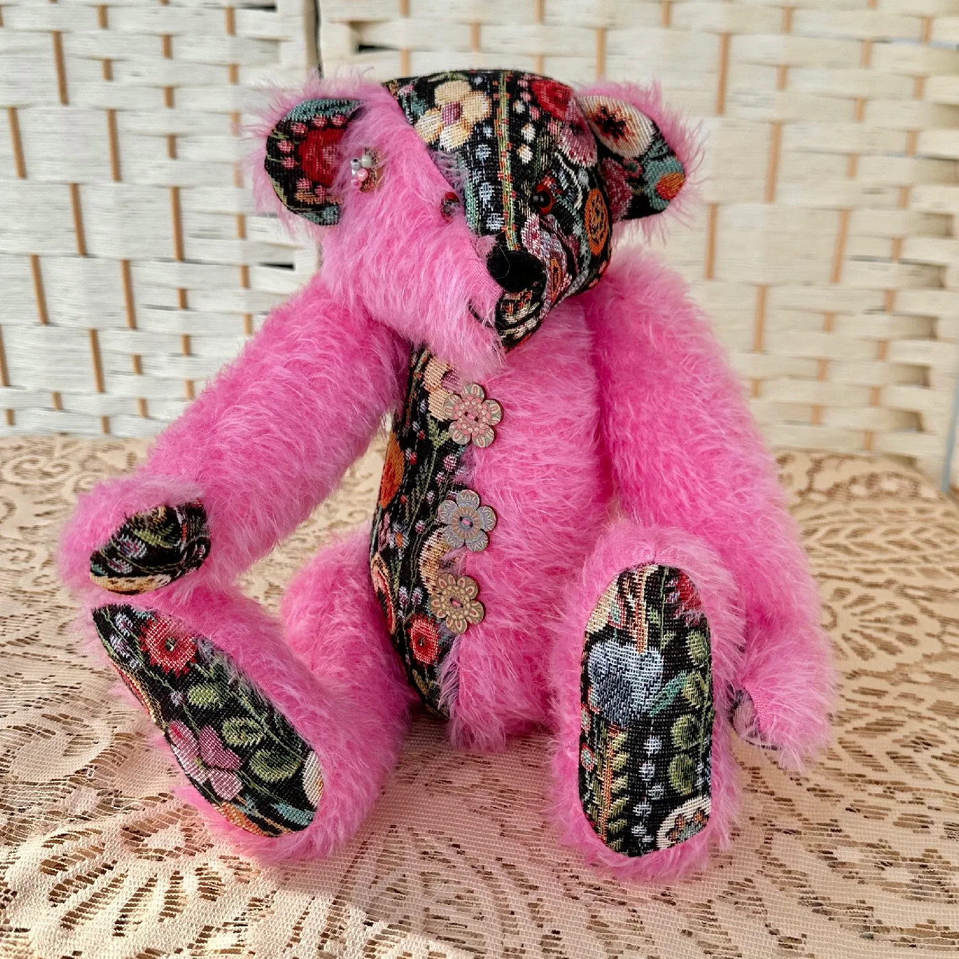 Mohair Artist Bear Phoebe 40cm