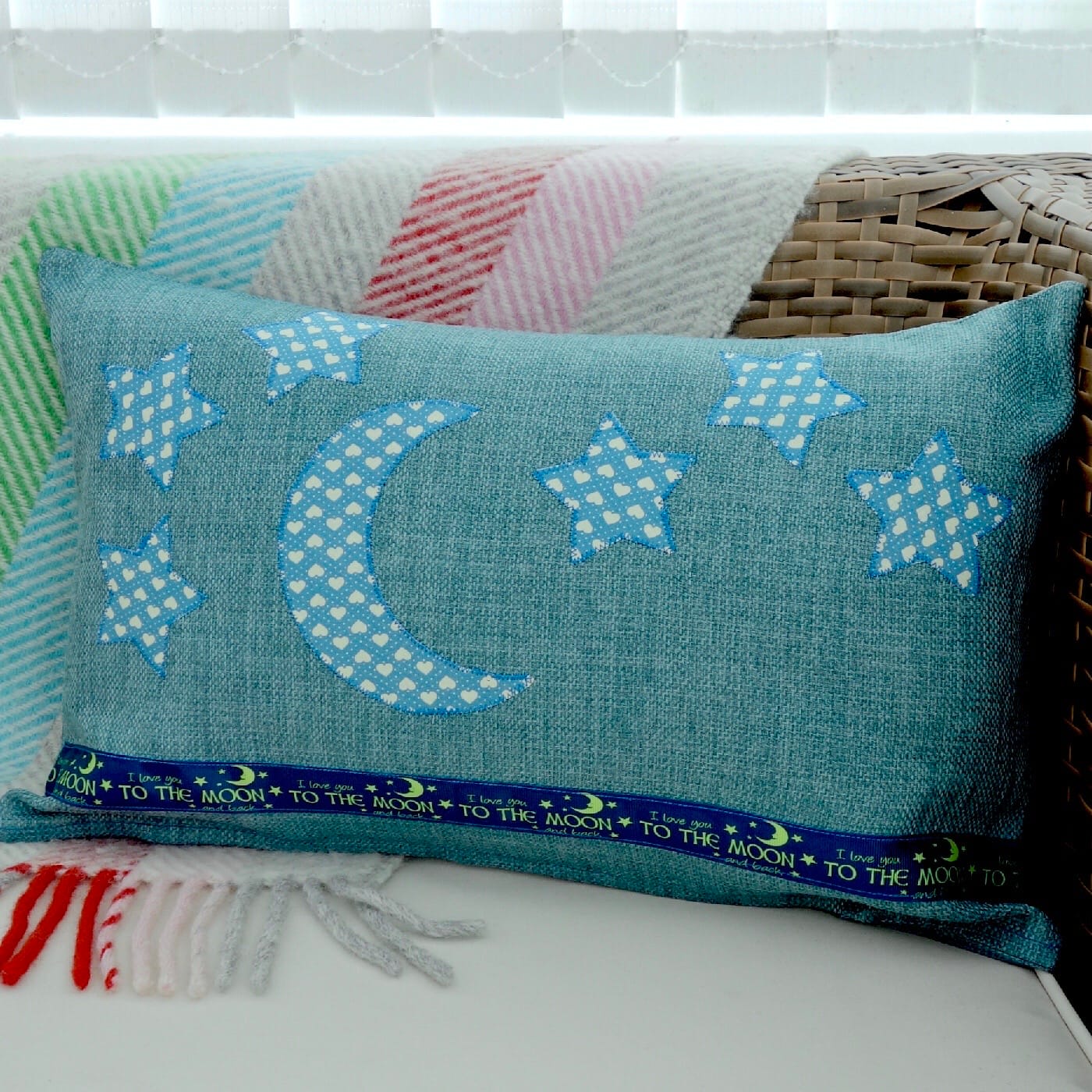 Crazy Dog Lady: Embroidered Feature Scatter Cushion 46x30cm